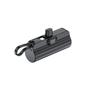 5000mAH -2 in 1 BUILT IN CABLE PORTABLE CHARGER
