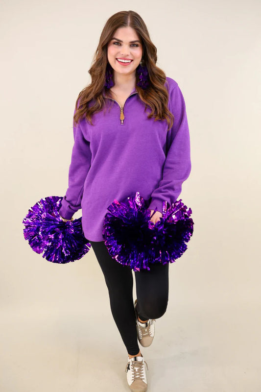 Miley Quarter Zip Pullover